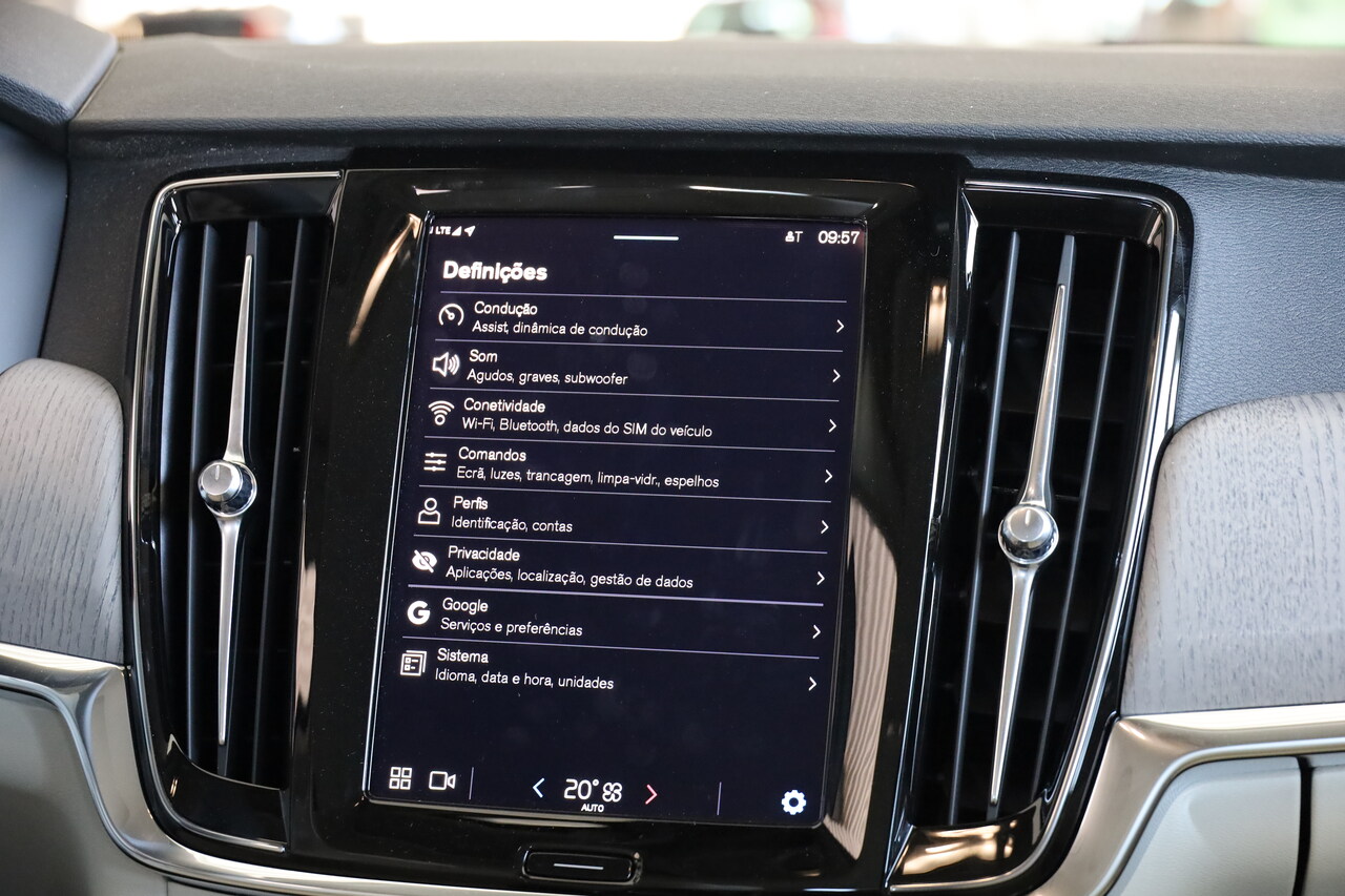 V90 T6 Híbrido Plug-in, Elétrico/Gasolina, Core Bright
