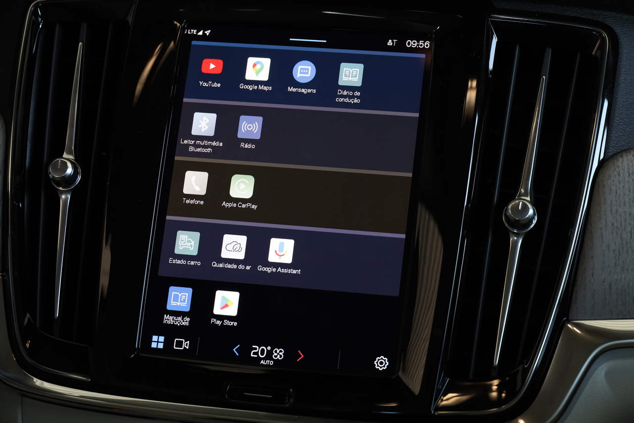 V90 T6 Híbrido Plug-in, Elétrico/Gasolina, Core Bright
