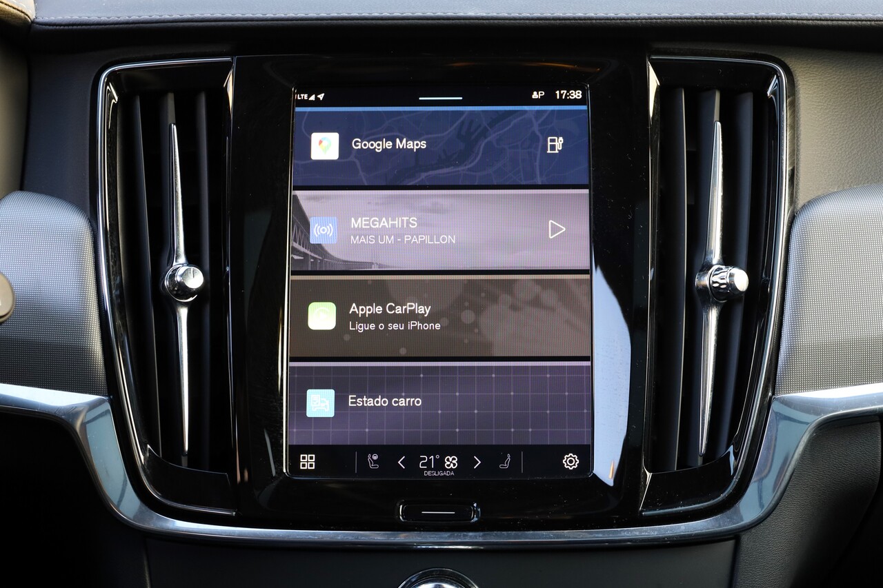 V90 T6 Híbrido Plug-in, Elétrico/Gasolina, Plus Dark